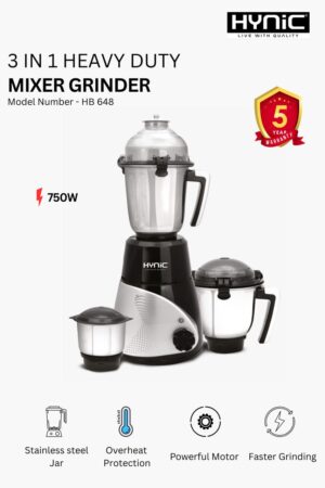 3IN1 VLOCITY MIXER GRINDER 750W (HB648)