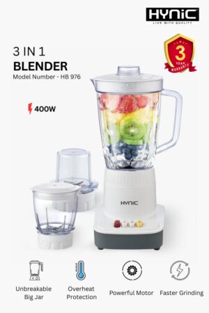 3IN1 BLENDER UNBREAKABLE JAR (HB976)