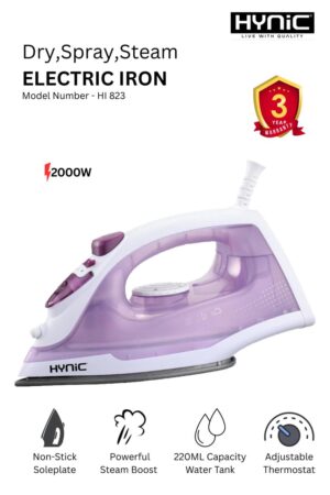 STEAM IRON BOX 2000W (HI823)