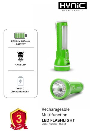 LED FLASHLIGHT (HL843)